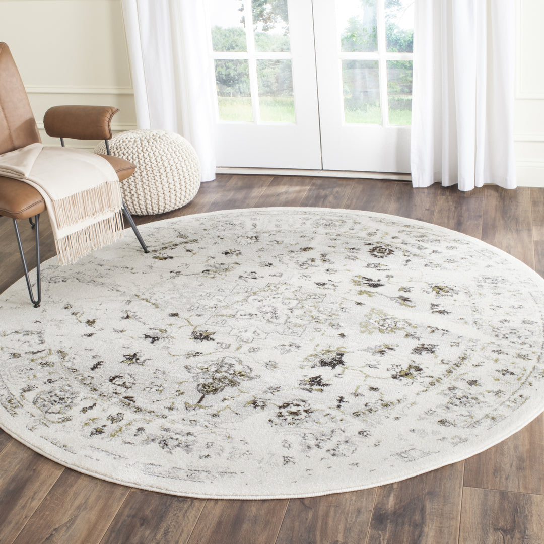 SAFAVIEH Porcello PRL3743B Ivory / Light Grey Rug Image 2