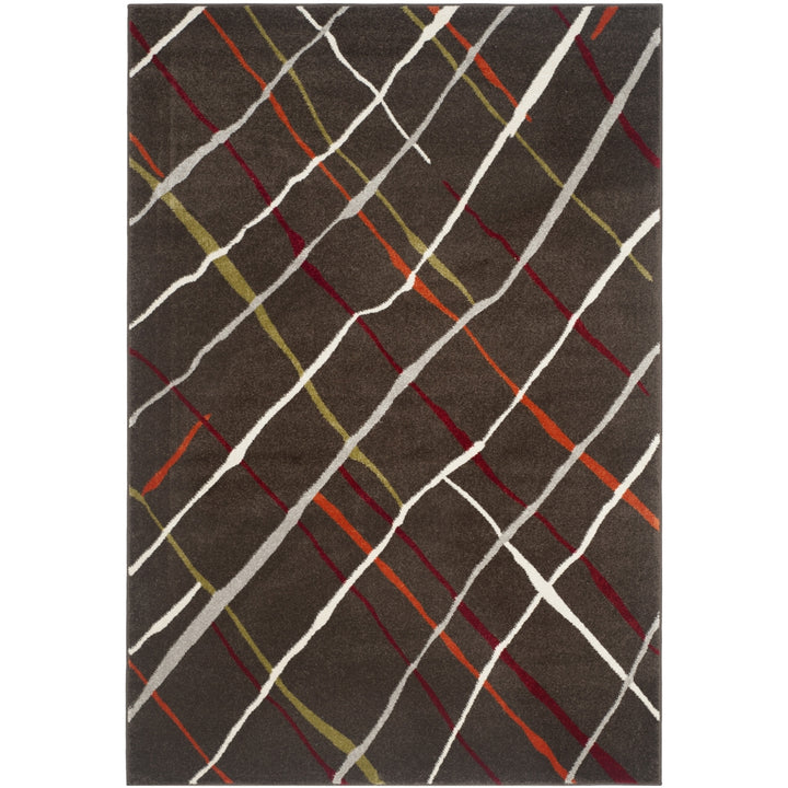 SAFAVIEH Porcello Collection PRL4816B Brown / Multi Rug Image 1