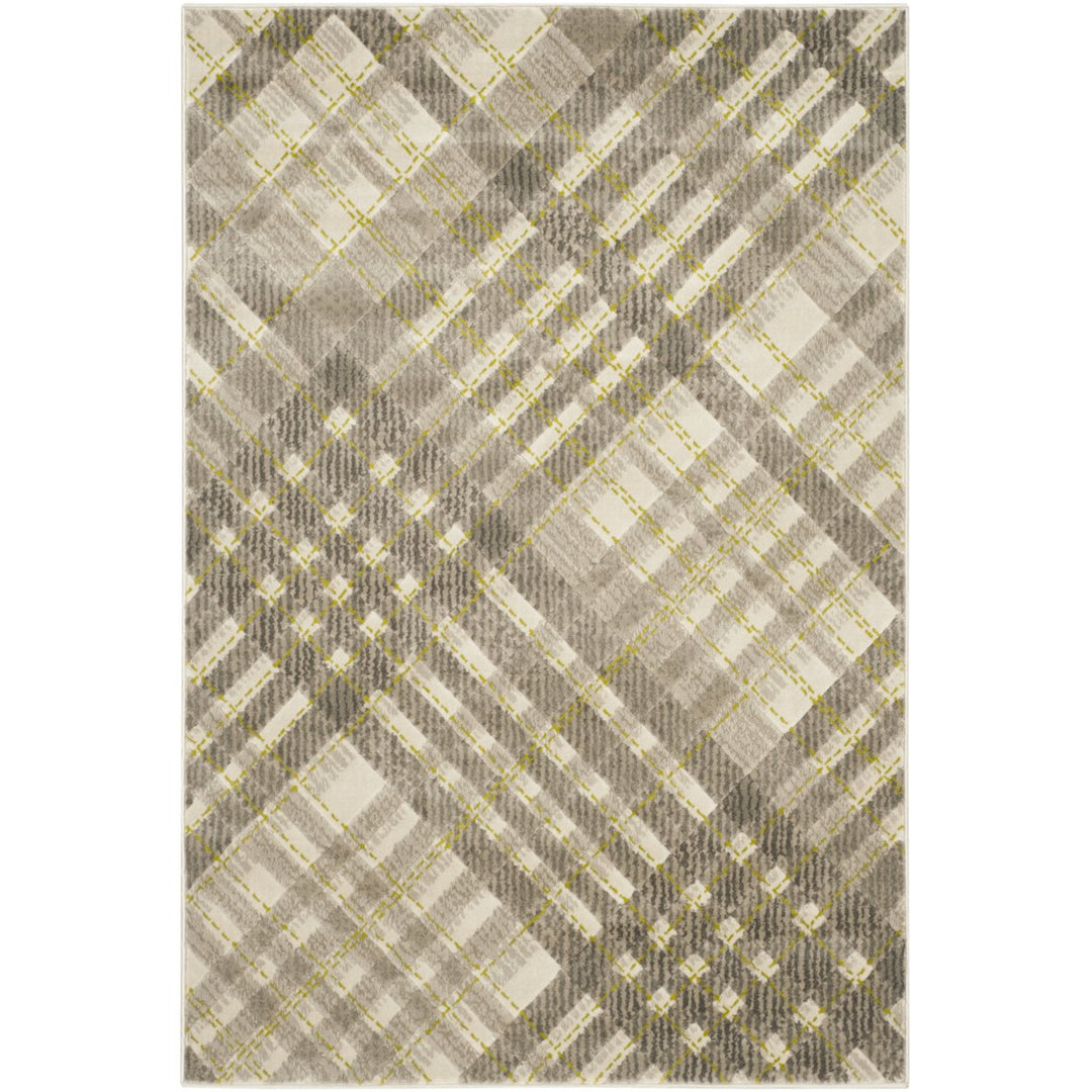 SAFAVIEH Porcello Collection PRL7694A Grey/Dark Grey Rug Image 1