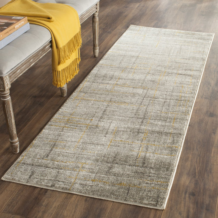 SAFAVIEH Porcello Collection PRL7680A Grey/Dark Grey Rug Image 3