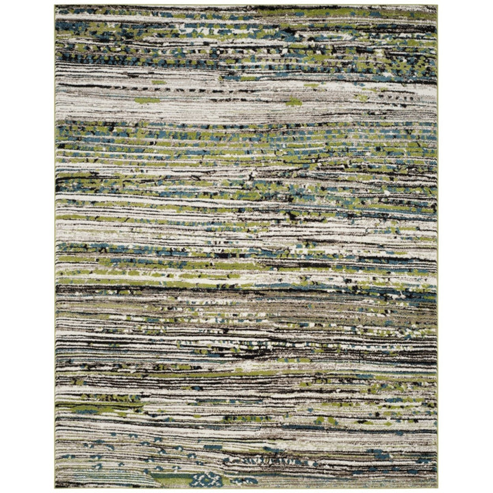 SAFAVIEH Porcello Collection PRL6944L Cream / Green Rug Image 1