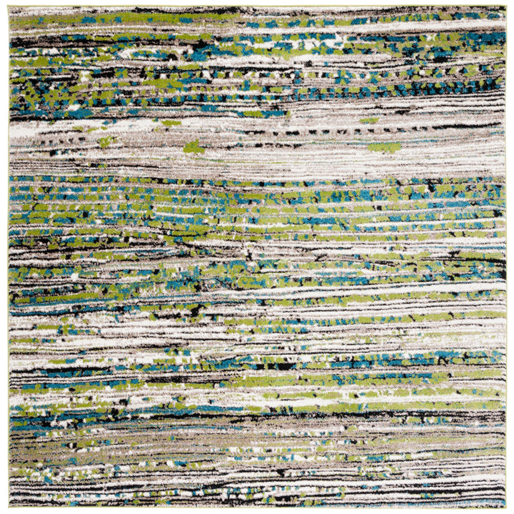 SAFAVIEH Porcello Collection PRL6944L Cream / Green Rug Image 6