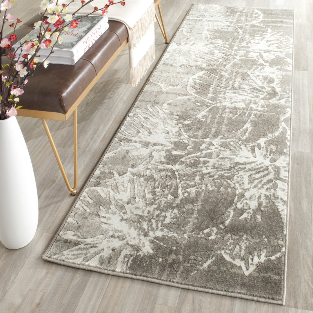 SAFAVIEH Porcello Collection PRL7732A Grey/Dark Grey Rug Image 3