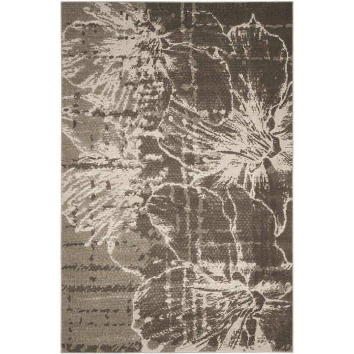 SAFAVIEH Porcello Collection PRL7732A Grey/Dark Grey Rug Image 9