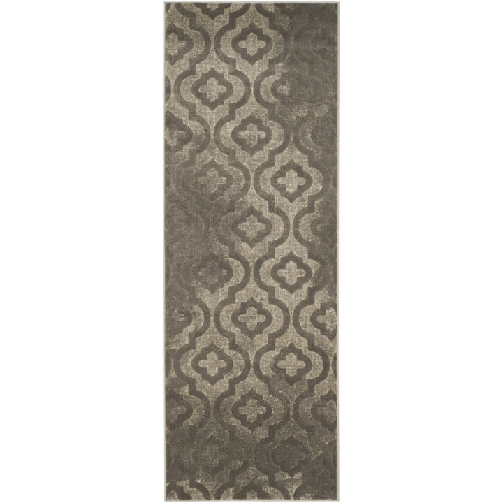SAFAVIEH Porcello Collection PRL7734A Grey/Dark Grey Rug Image 1