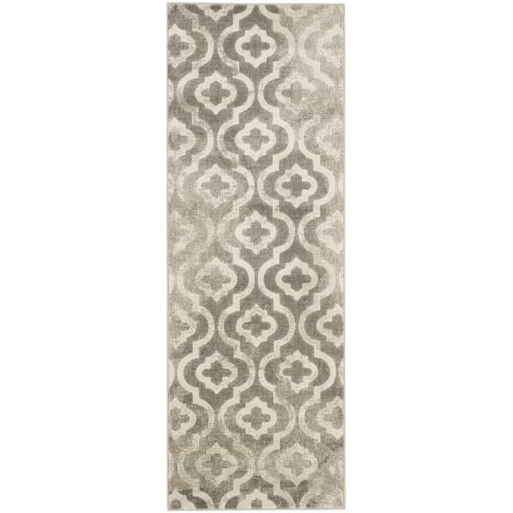 SAFAVIEH Porcello Collection PRL7734E Grey / Ivory Rug Image 1