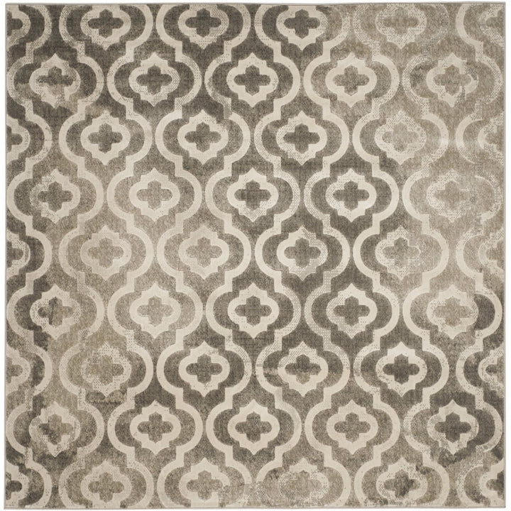 SAFAVIEH Porcello Collection PRL7734E Grey / Ivory Rug Image 1