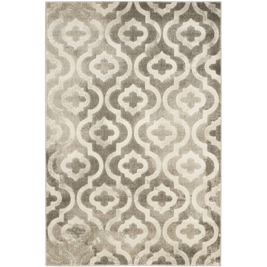 SAFAVIEH Porcello Collection PRL7734E Grey / Ivory Rug Image 8