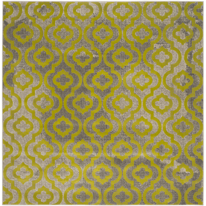 SAFAVIEH Porcello PRL7734G Light Grey / Green Rug Image 6