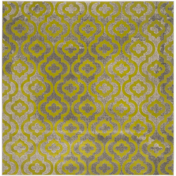 SAFAVIEH Porcello PRL7734G Light Grey / Green Rug Image 1