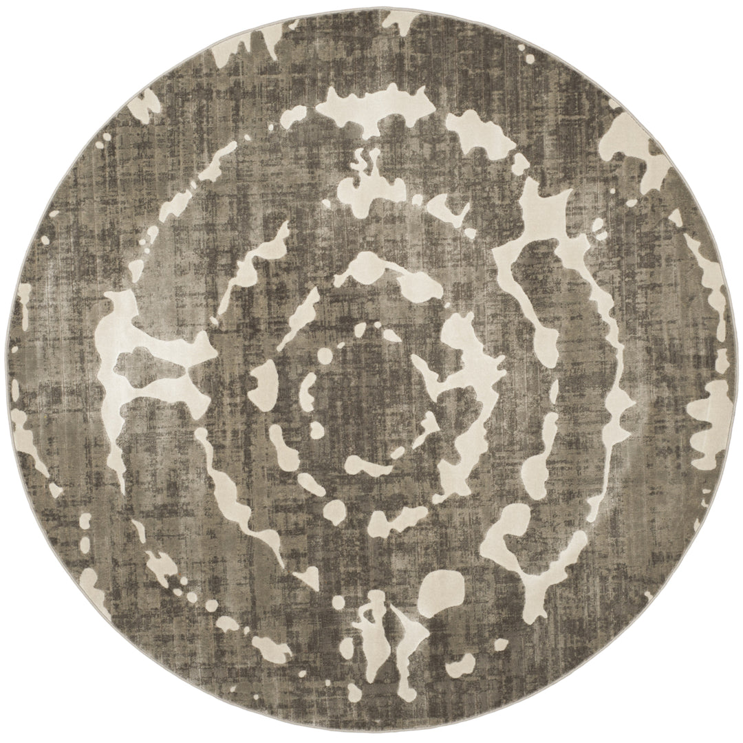 SAFAVIEH Porcello Collection PRL7735E Grey / Ivory Rug Image 4