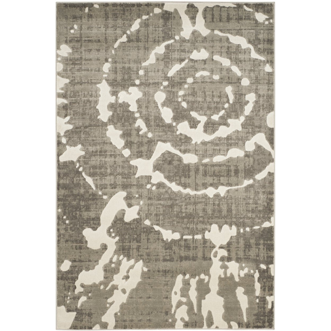 SAFAVIEH Porcello Collection PRL7735E Grey / Ivory Rug Image 1