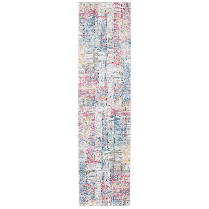 SAFAVIEH Porcello Collection PRL970A Ivory / Blue Rug Image 1