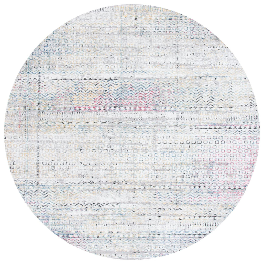 SAFAVIEH Porcello Collection PRL994A Ivory / Grey Rug Image 1