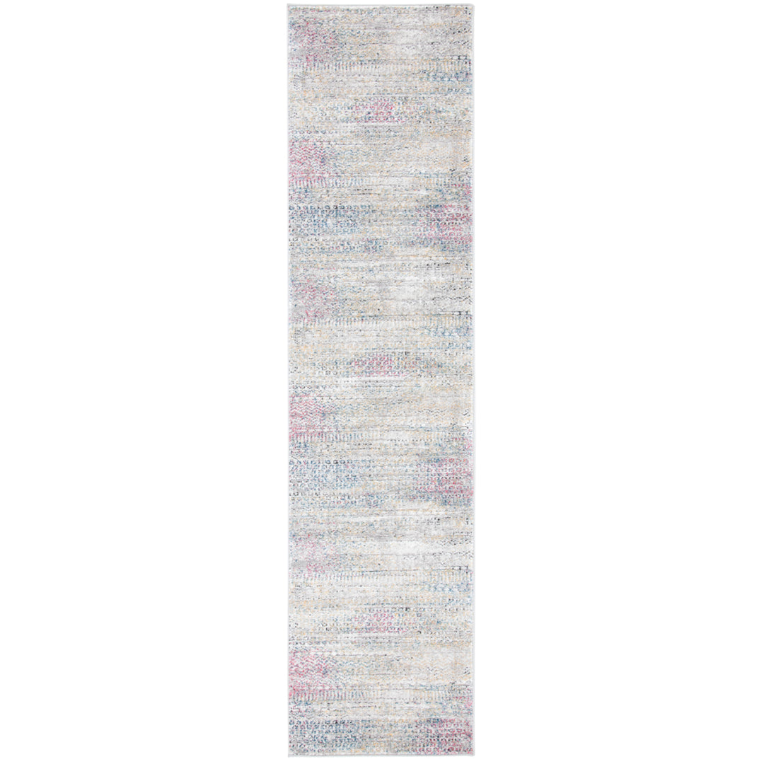 SAFAVIEH Porcello Collection PRL994A Ivory / Grey Rug Image 5