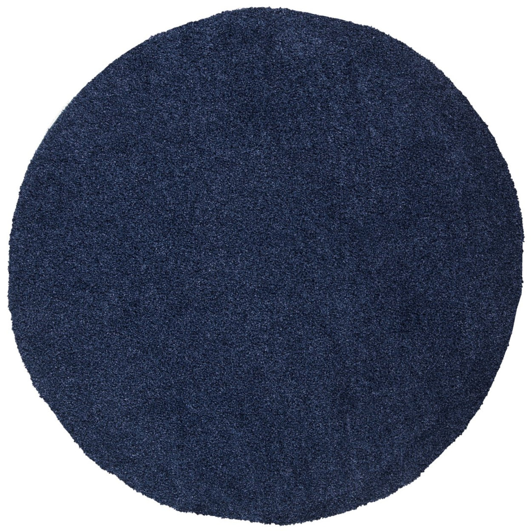 SAFAVIEH Primo Shag Collection PRM300L Navy Rug Image 1