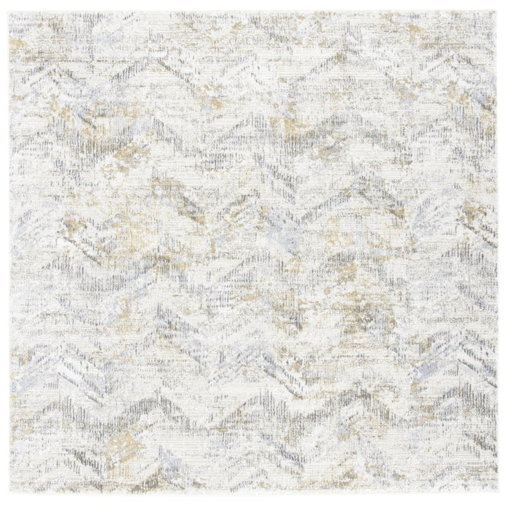 SAFAVIEH Princeton Collection PRN535A Ivory / Grey Rug Image 1