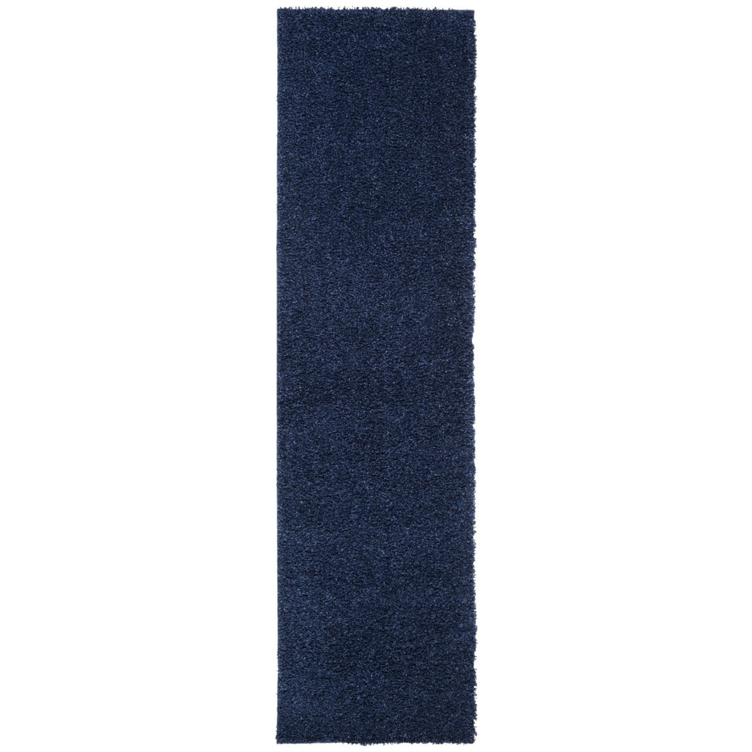 SAFAVIEH Primo Shag Collection PRM300L Navy Rug Image 1