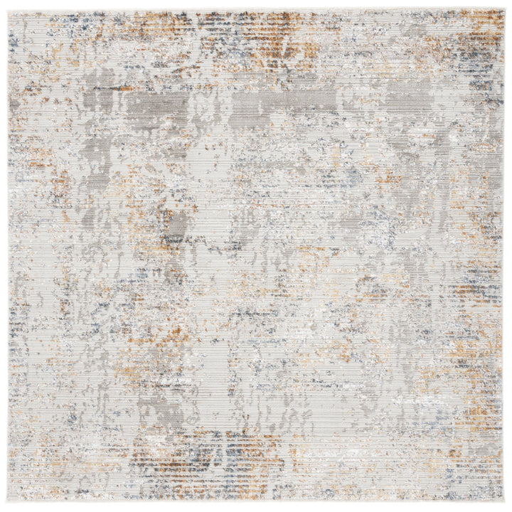 SAFAVIEH Princeton Collection PRN570A Ivory / Grey Rug Image 6