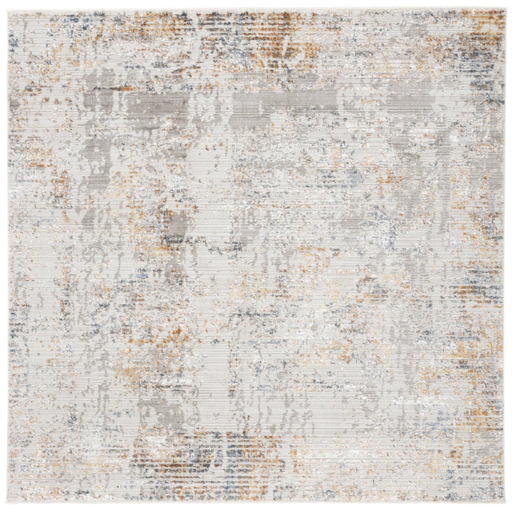 SAFAVIEH Princeton Collection PRN570A Ivory / Grey Rug Image 1