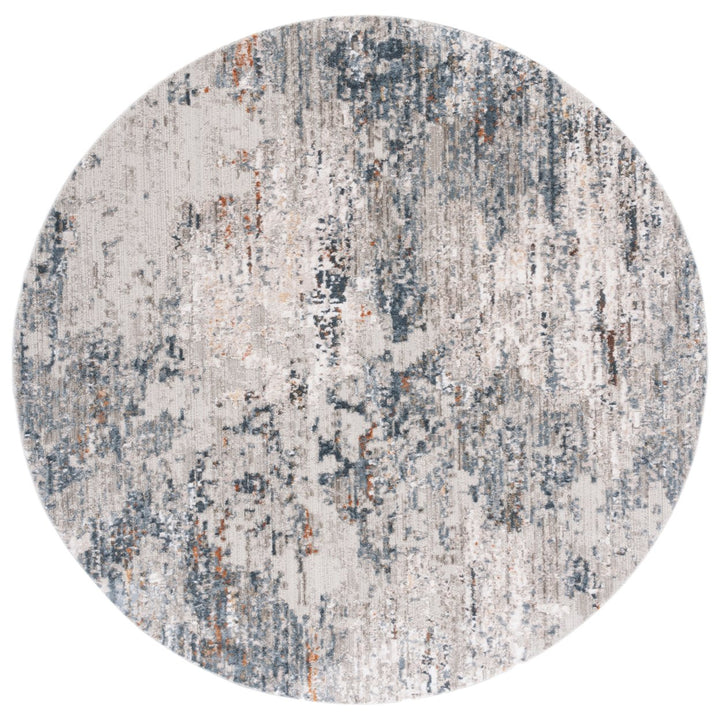 SAFAVIEH Princeton Collection PRN592F Grey / Ivory Rug Image 1