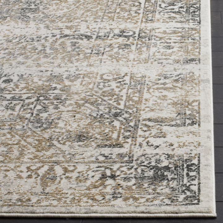 SAFAVIEH Princeton PRN711S Silver / Anthracite Rug Image 4