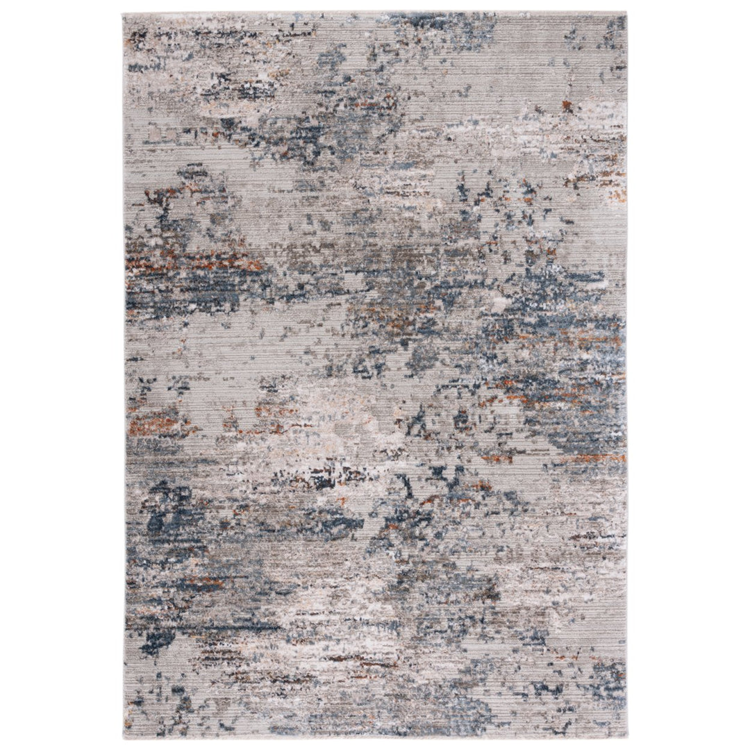 SAFAVIEH Princeton Collection PRN592F Grey / Ivory Rug Image 1