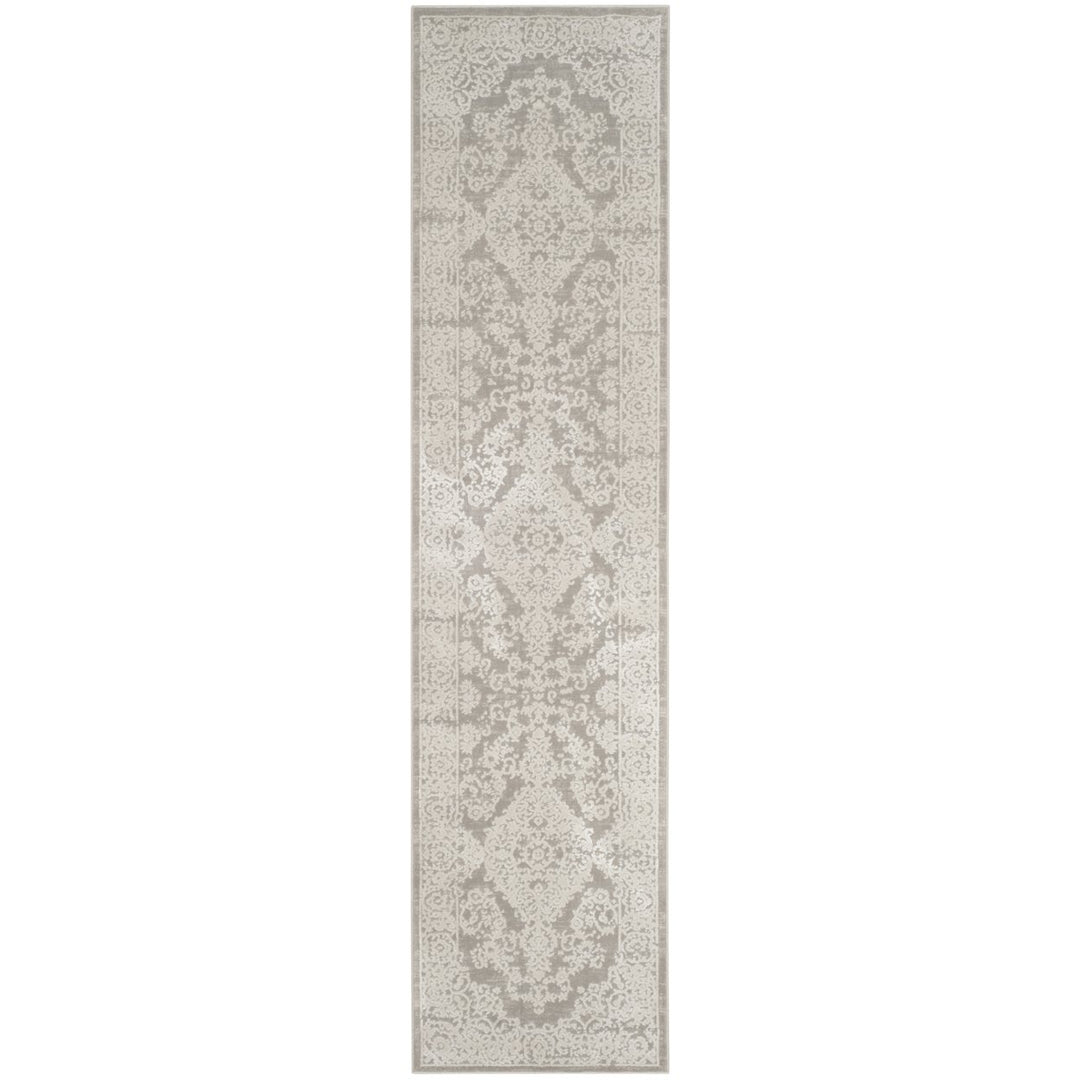 SAFAVIEH Princeton Collection PRN713G Grey / Beige Rug Image 1