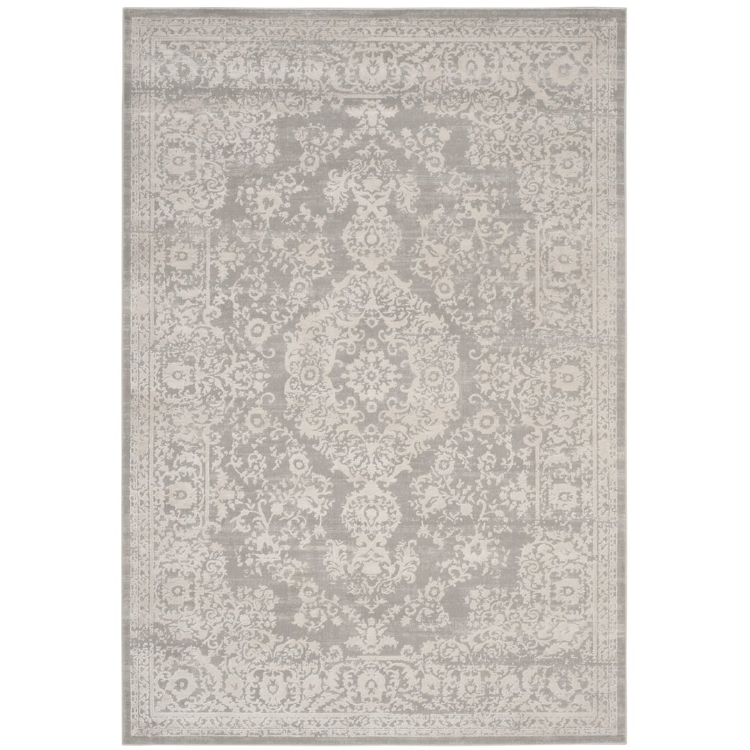 SAFAVIEH Princeton Collection PRN713G Grey / Beige Rug Image 6