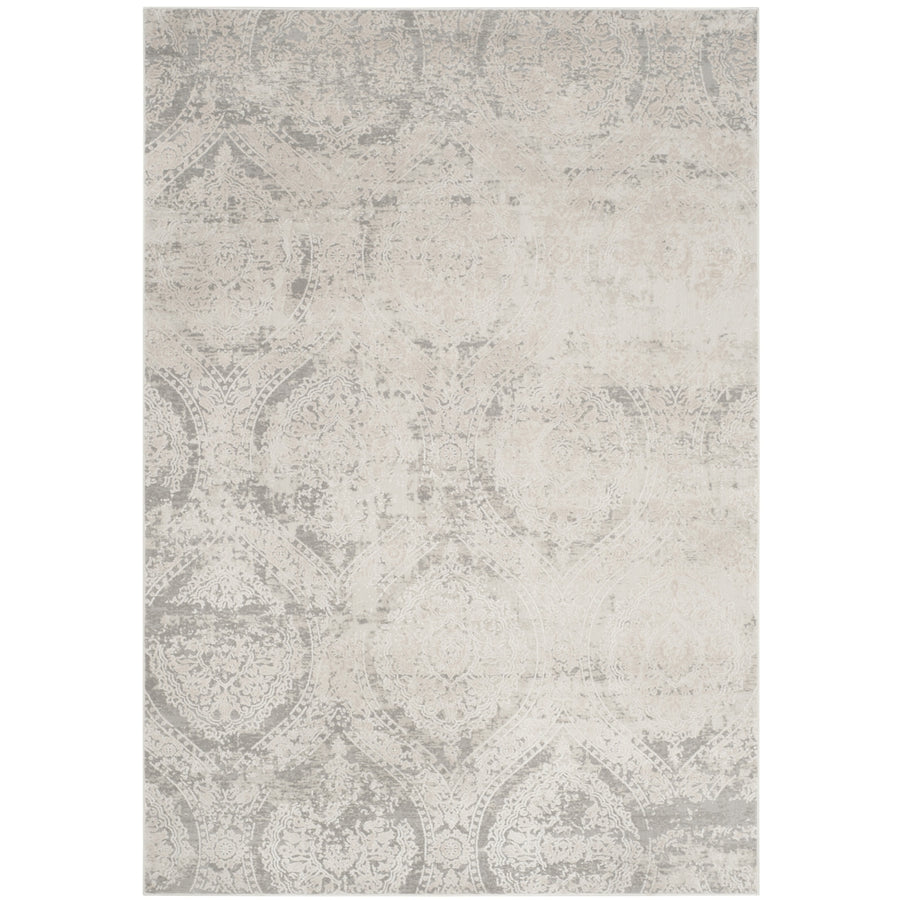 SAFAVIEH Princeton Collection PRN715G Grey / Beige Rug Image 1