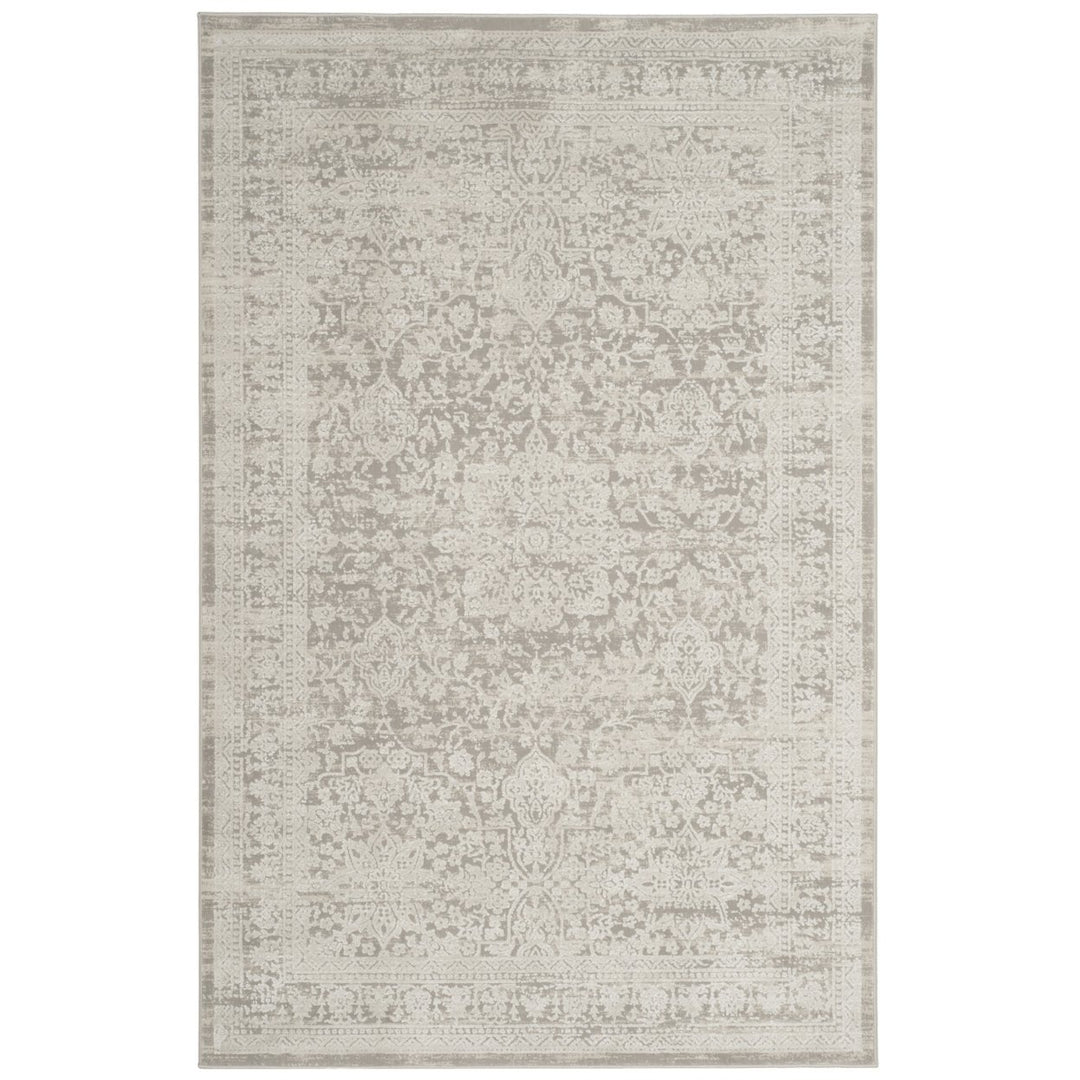 SAFAVIEH Princeton Collection PRN712G Grey / Beige Rug Image 1