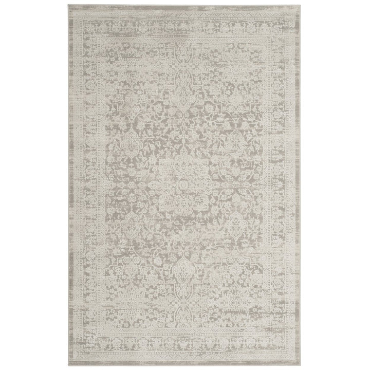 SAFAVIEH Princeton Collection PRN712G Grey / Beige Rug Image 1