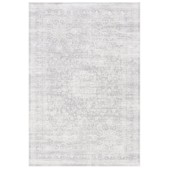 SAFAVIEH Princeton Collection PRN712G Grey / Beige Rug Image 1