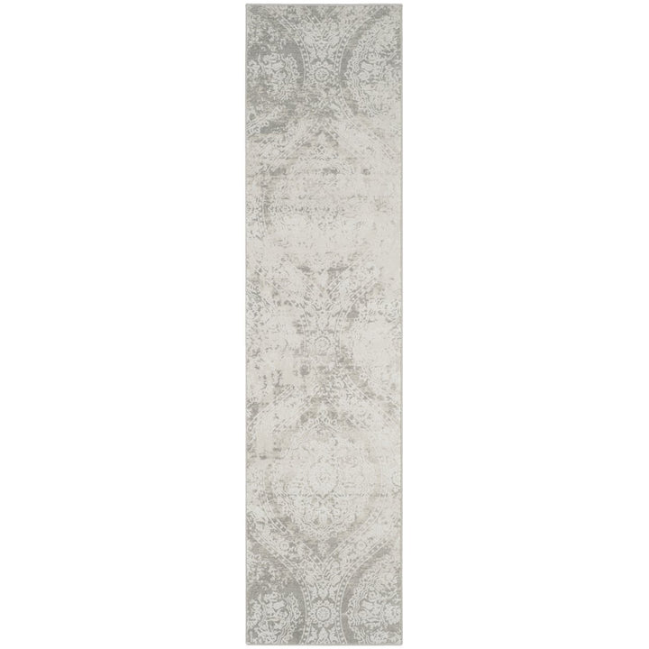 SAFAVIEH Princeton Collection PRN715G Grey / Beige Rug Image 1