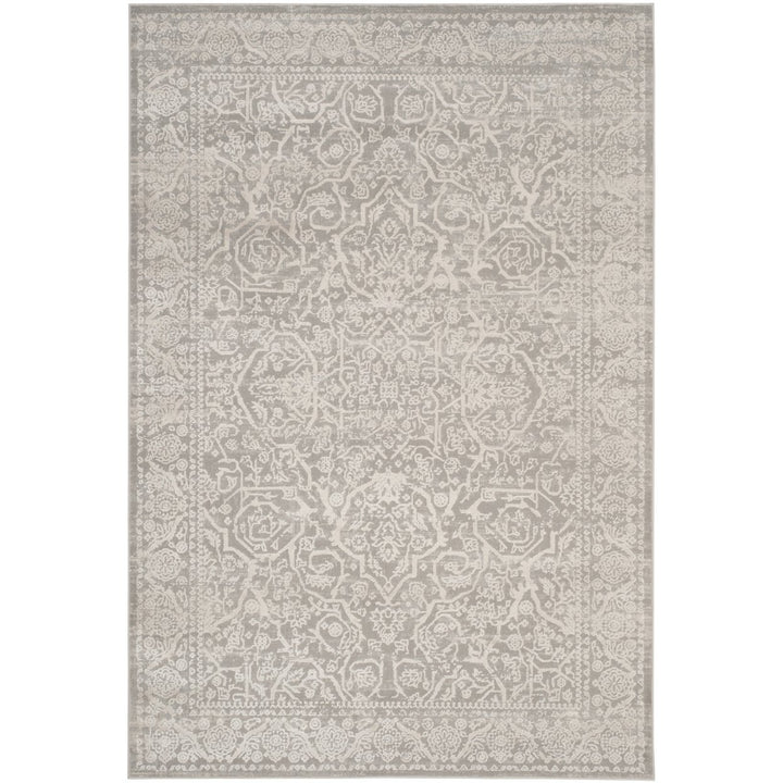 SAFAVIEH Princeton Collection PRN714G Grey / Beige Rug Image 1