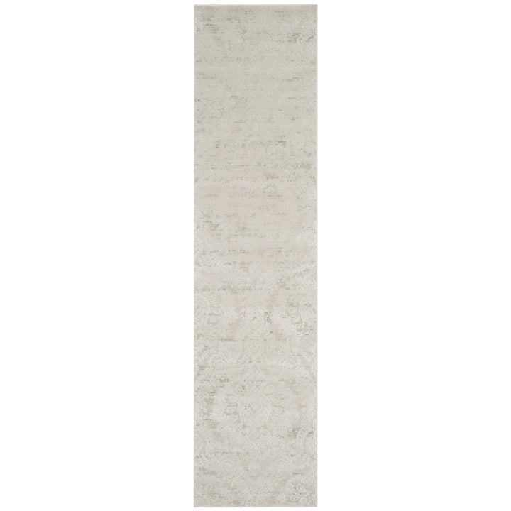 SAFAVIEH Princeton Collection PRN717B Silver / Beige Rug Image 1