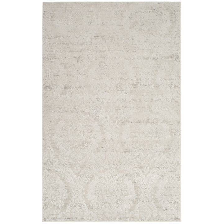 SAFAVIEH Princeton Collection PRN717B Silver / Beige Rug Image 1