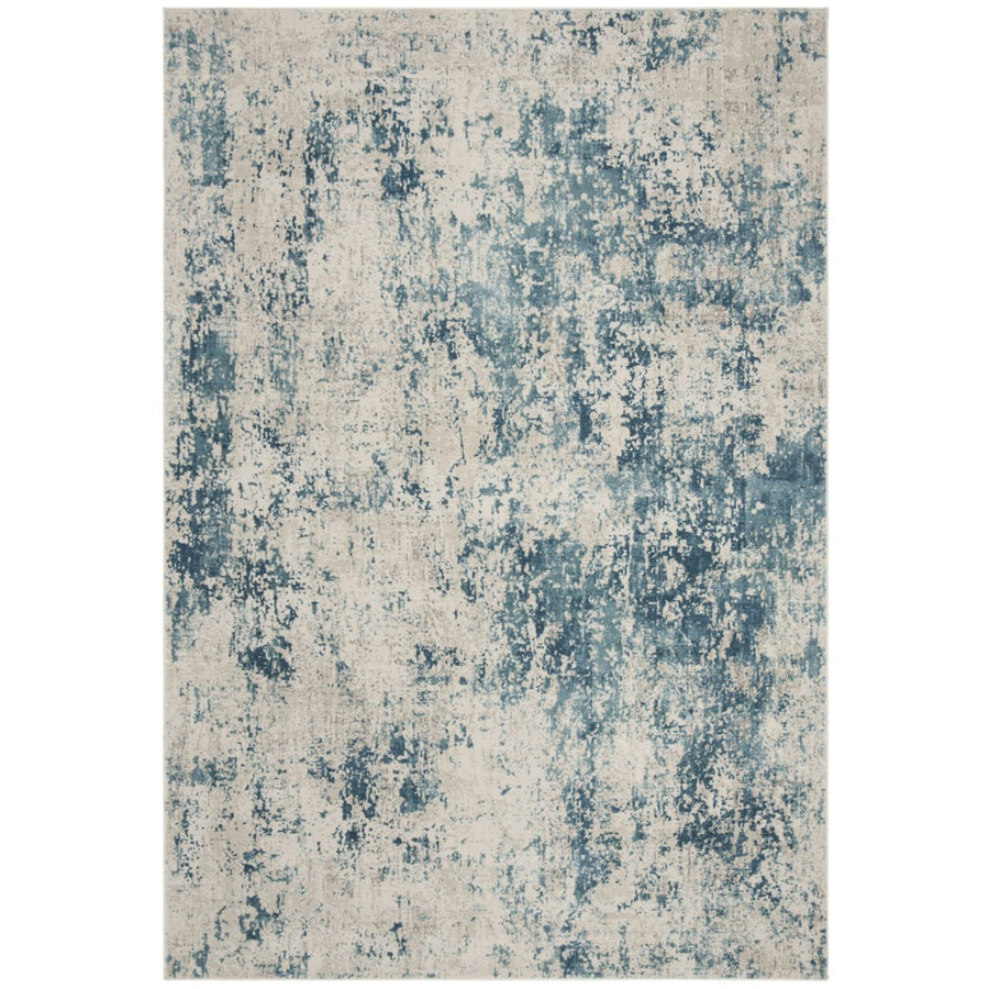 SAFAVIEH PRN716M Princeton Blue / Beige Image 1