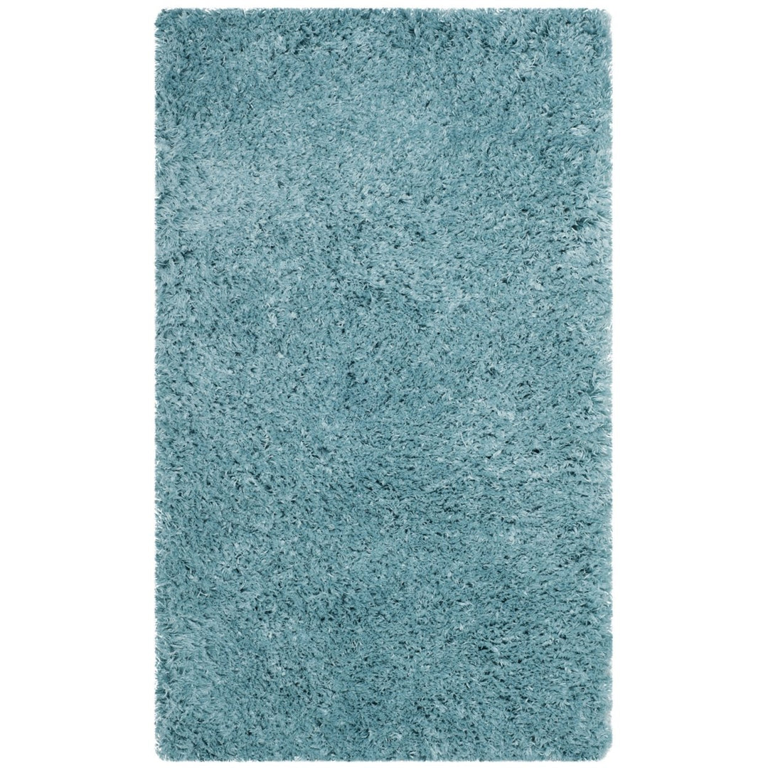 SAFAVIEH Polar Shag PSG800T Light Turquoise Rug Image 1