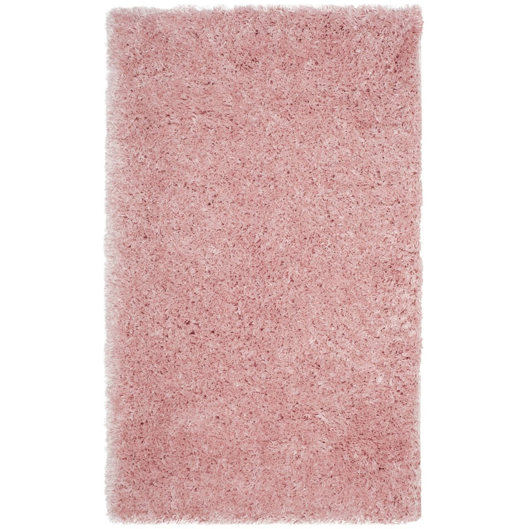 SAFAVIEH Polar Shag Collection PSG800P Light Pink Rug Image 1