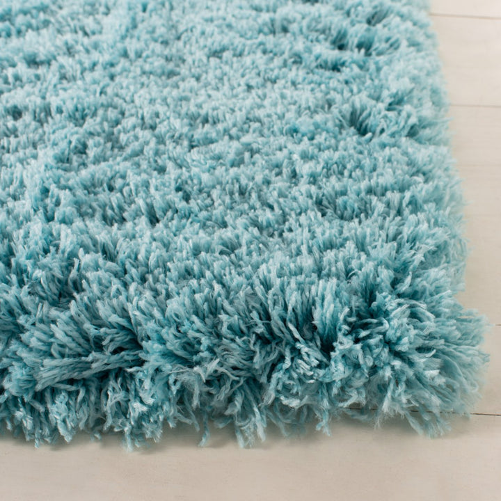 SAFAVIEH Polar Shag PSG800T Light Turquoise Rug Image 10