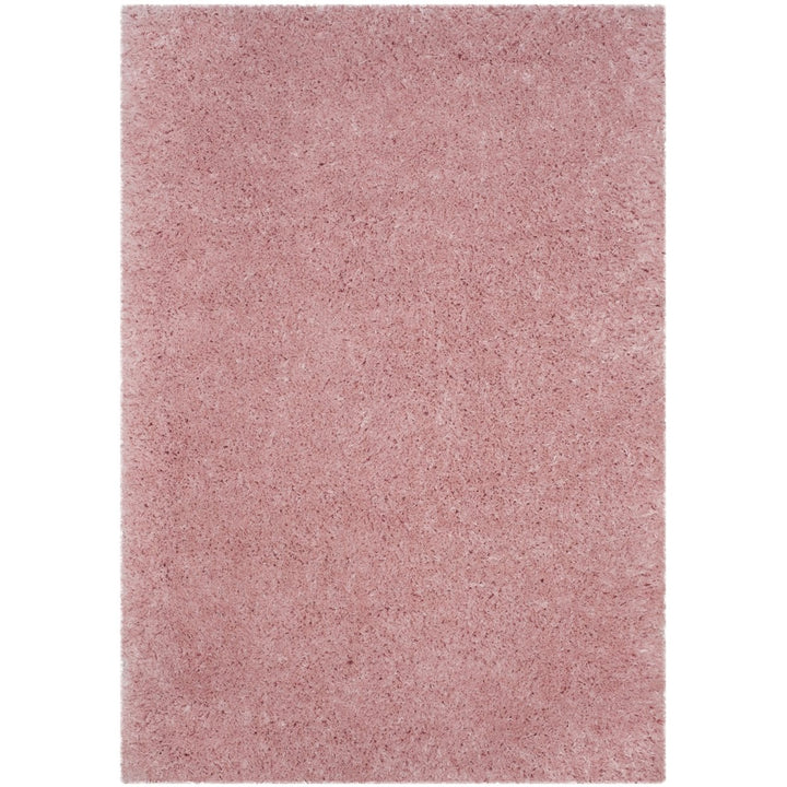 SAFAVIEH Polar Shag Collection PSG800P Light Pink Rug Image 1