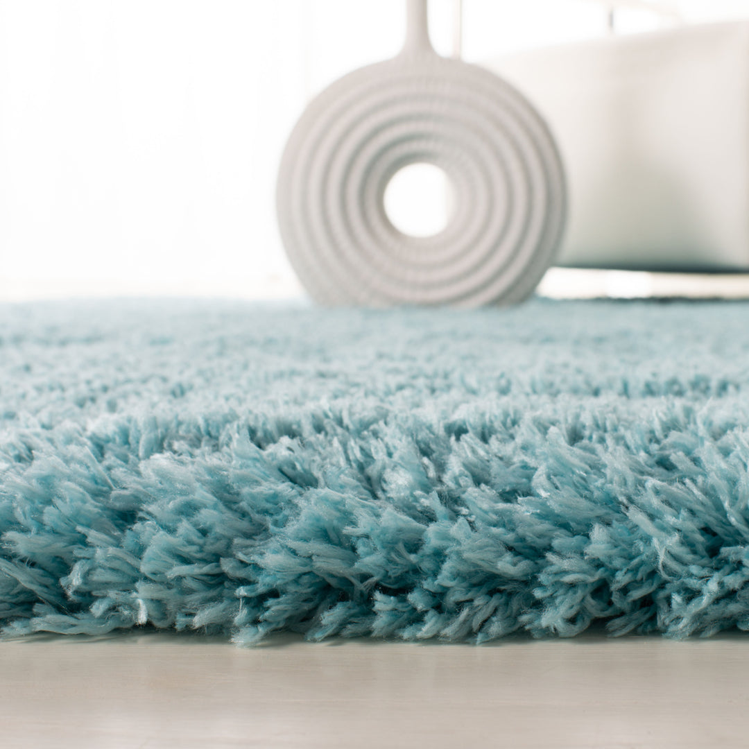 SAFAVIEH Polar Shag PSG800T Light Turquoise Rug Image 11