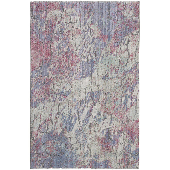 SAFAVIEH Provance Collection PRV141J Aqua / Purple Rug Image 9