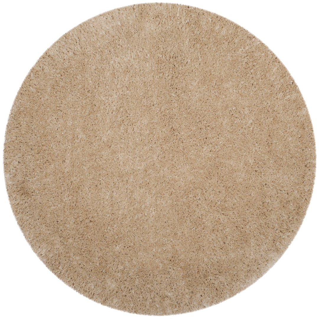 SAFAVIEH Polar Shag Collection PSG800A Light Beige Rug Image 4