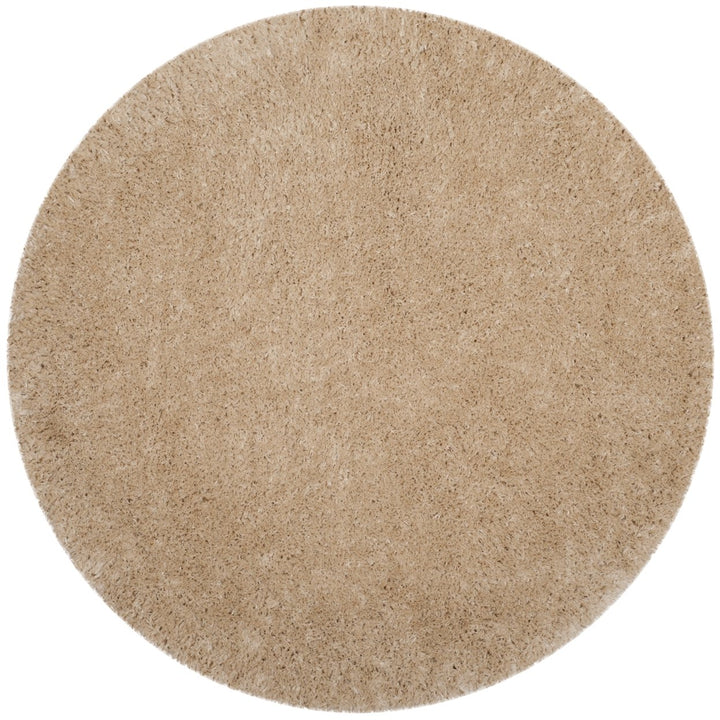 SAFAVIEH Polar Shag Collection PSG800A Light Beige Rug Image 1