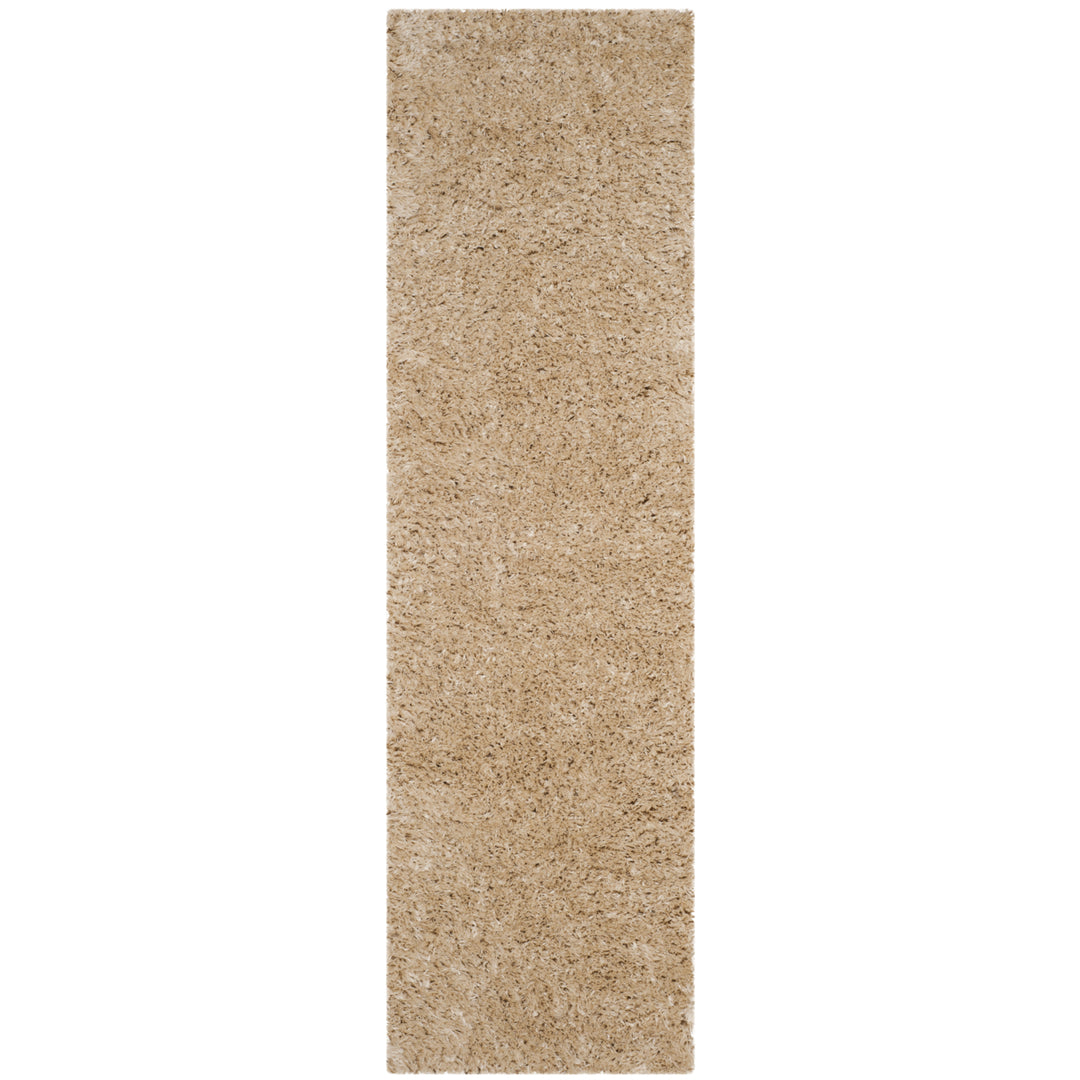 SAFAVIEH Polar Shag Collection PSG800A Light Beige Rug Image 5