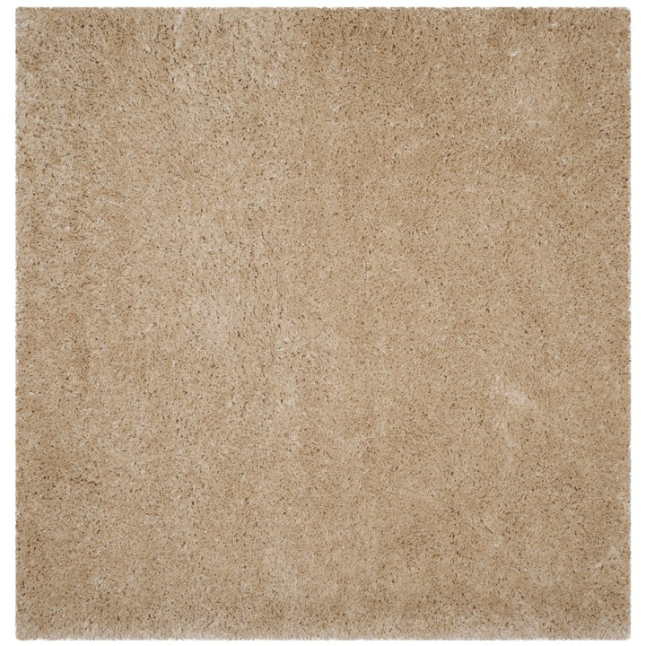 SAFAVIEH Polar Shag Collection PSG800A Light Beige Rug Image 1