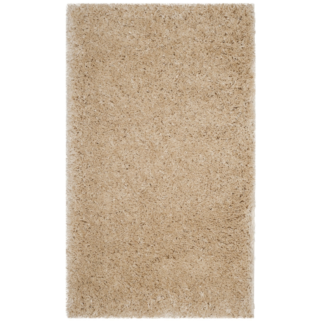 SAFAVIEH Polar Shag Collection PSG800A Light Beige Rug Image 8