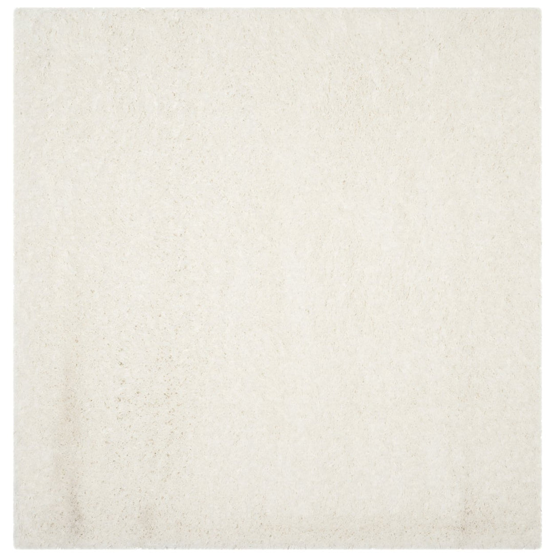 SAFAVIEH Polar Shag Collection PSG800B White Rug Image 6